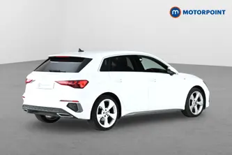 Audi A3 S Line Manual Petrol Hatchback - Stock Number (1664154) - Drivers side rear corner