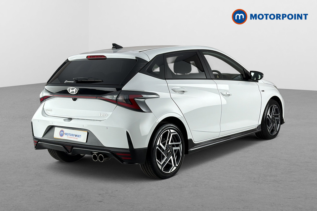 Hyundai I20 N Line S Manual Petrol Hatchback - Stock Number (1664328) - Passenger side rear corner