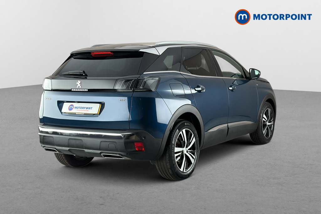 Peugeot 3008 GT Automatic Petrol SUV - Stock Number (1664646) - Passenger side rear corner