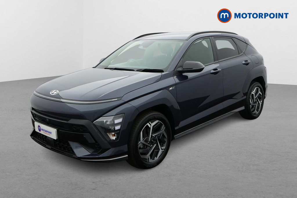 Hyundai Kona N Line Automatic Petrol-Electric Hybrid SUV - Stock Number (1665373) - Passenger side front corner
