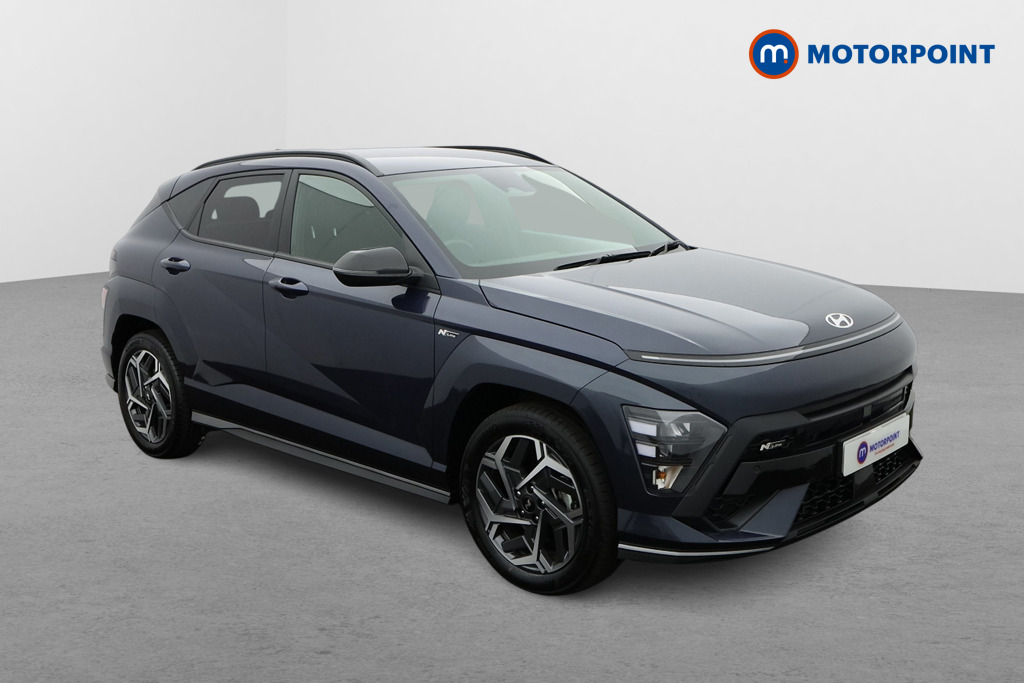 Hyundai Kona N Line Automatic Petrol-Electric Hybrid SUV - Stock Number (1665373) - Drivers side front corner