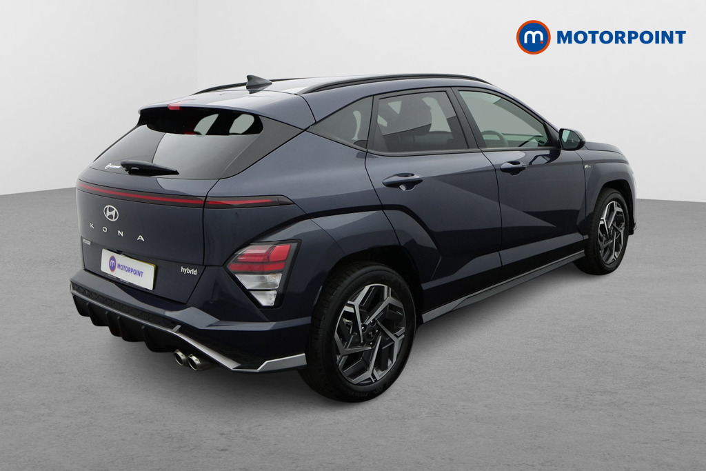 Hyundai Kona N Line Automatic Petrol-Electric Hybrid SUV - Stock Number (1665373) - Drivers side rear corner
