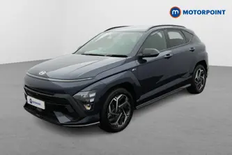 Hyundai Kona N Line Automatic Petrol-Electric Hybrid SUV - Stock Number (1665374) - Passenger side front corner