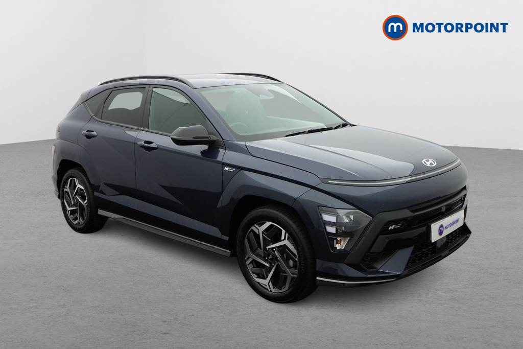 Hyundai Kona N Line Automatic Petrol-Electric Hybrid SUV - Stock Number (1665374) - Drivers side front corner