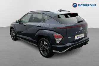 Hyundai Kona N Line Automatic Petrol-Electric Hybrid SUV - Stock Number (1665374) - Passenger side rear corner