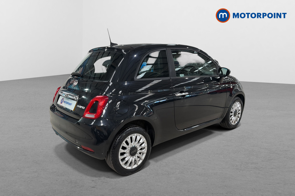Fiat 500 Lounge Manual Petrol Hatchback - Stock Number (1649214) - Passenger side rear corner