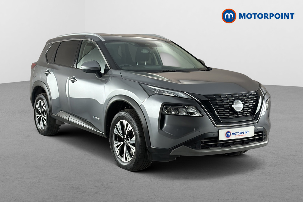 Nissan X-Trail N-Connecta Automatic Petrol-Electric Hybrid SUV - Stock Number (1663735) - Drivers side front corner