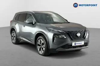 Nissan X-Trail N-Connecta Automatic Petrol-Electric Hybrid SUV - Stock Number (1663735) - Drivers side front corner