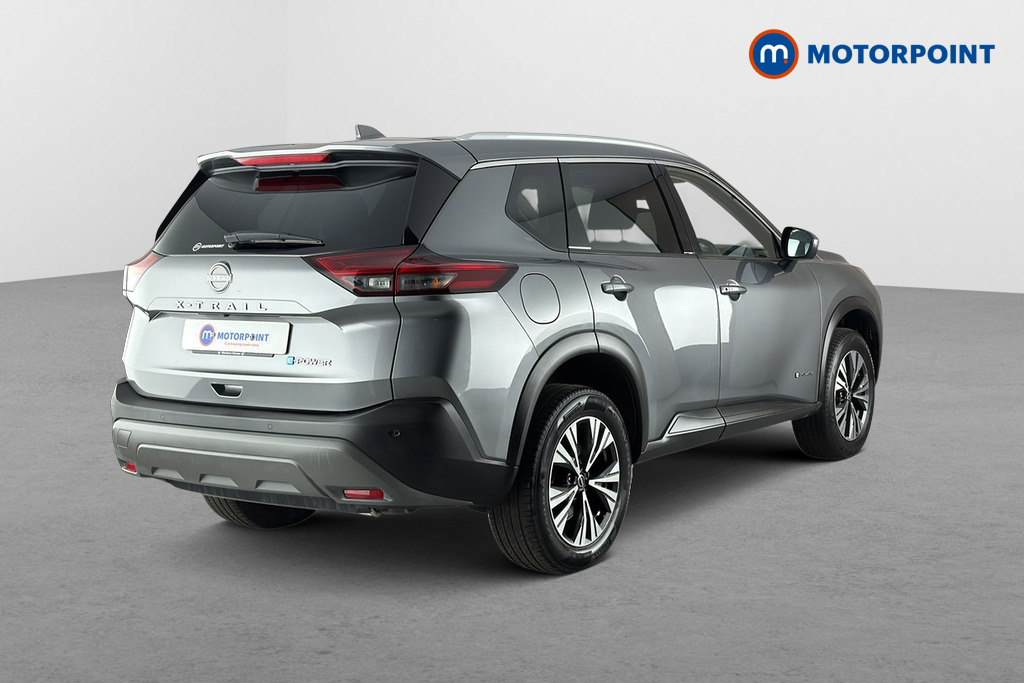 Nissan X-Trail N-Connecta Automatic Petrol-Electric Hybrid SUV - Stock Number (1663735) - Passenger side rear corner