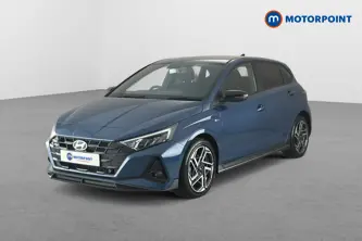 Hyundai I20 N Line S Manual Petrol Hatchback - Stock Number (1664072) - Passenger side front corner