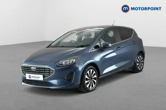Ford Fiesta Titanium Manual Petrol Hatchback - Stock Number (1664168) - Passenger side front corner