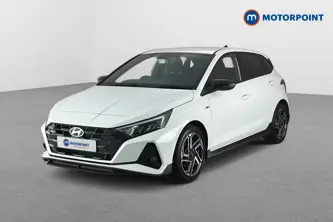 Hyundai I20 N Line S Manual Petrol Hatchback - Stock Number (1665228) - Passenger side front corner