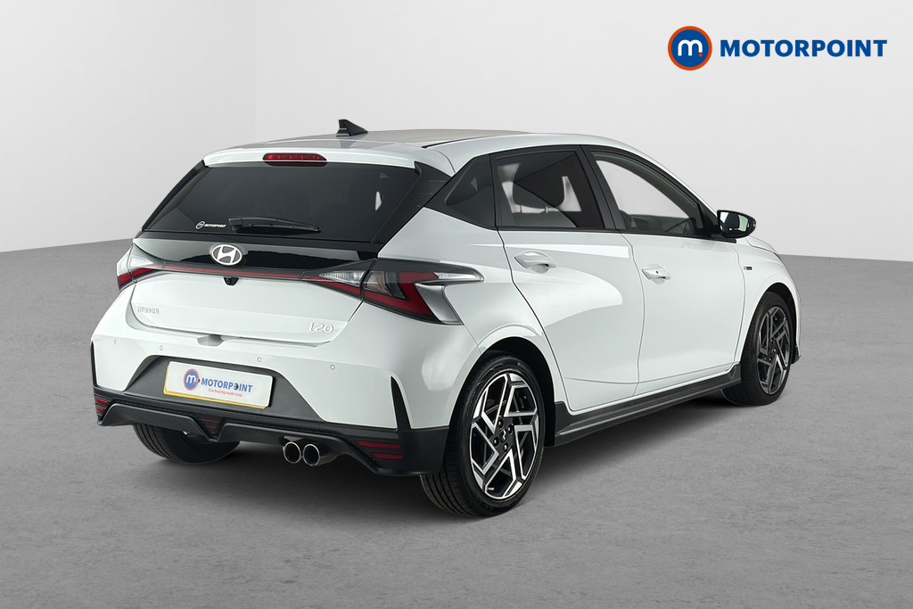 Hyundai I20 N Line S Manual Petrol Hatchback - Stock Number (1665228) - Passenger side rear corner