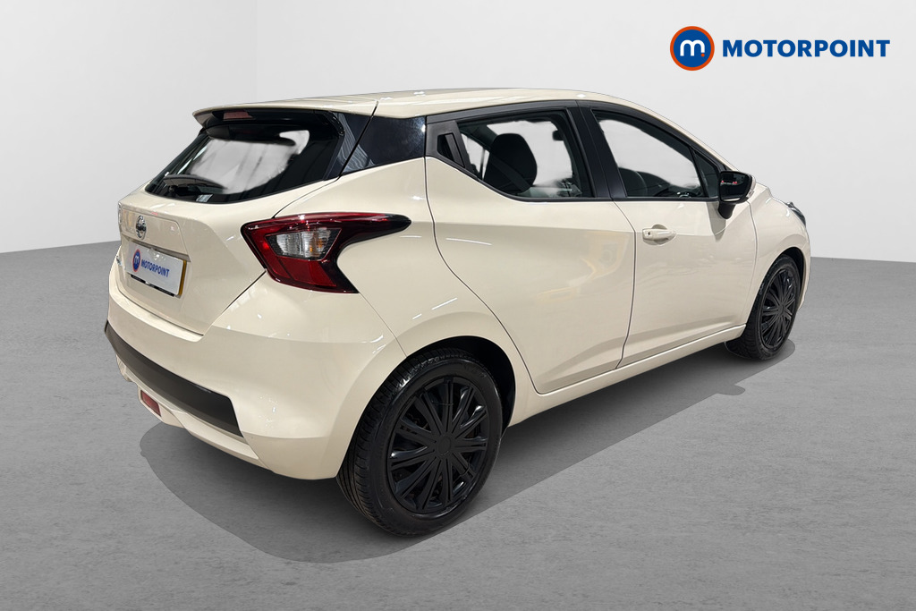 Nissan Micra Acenta Manual Petrol Hatchback - Stock Number (1665617) - Passenger side rear corner