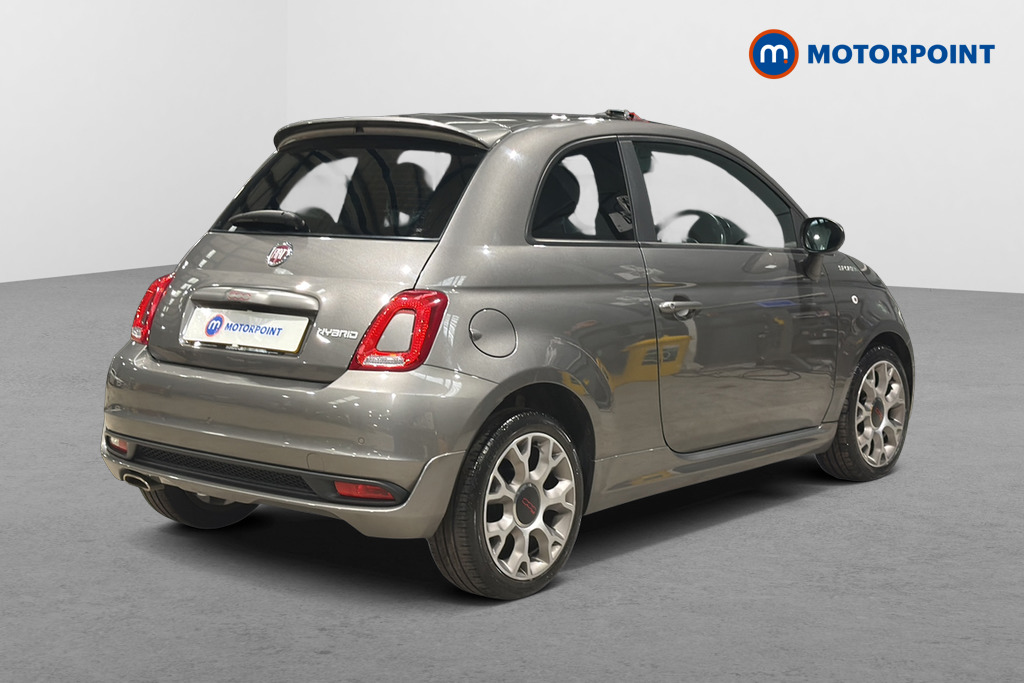 Fiat 500 Sport Manual Petrol Hatchback - Stock Number (1665961) - Passenger side rear corner