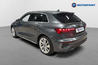 Audi A3 S Line Manual Petrol Hatchback - Stock Number (1666748) - Drivers side rear corner