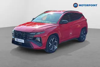 Hyundai Tucson N Line Automatic Petrol-Electric Hybrid SUV - Stock Number (1655976) - Passenger side front corner