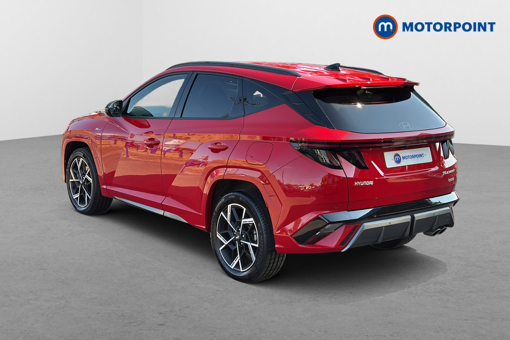 Hyundai Tucson N Line Automatic Petrol-Electric Hybrid SUV - Stock Number (1655976) - Drivers side rear corner