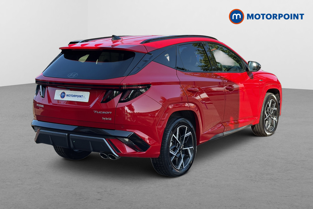 Hyundai Tucson N Line Automatic Petrol-Electric Hybrid SUV - Stock Number (1655976) - Passenger side rear corner