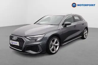 Audi A3 S Line Manual Petrol Hatchback - Stock Number (1659322) - Passenger side front corner