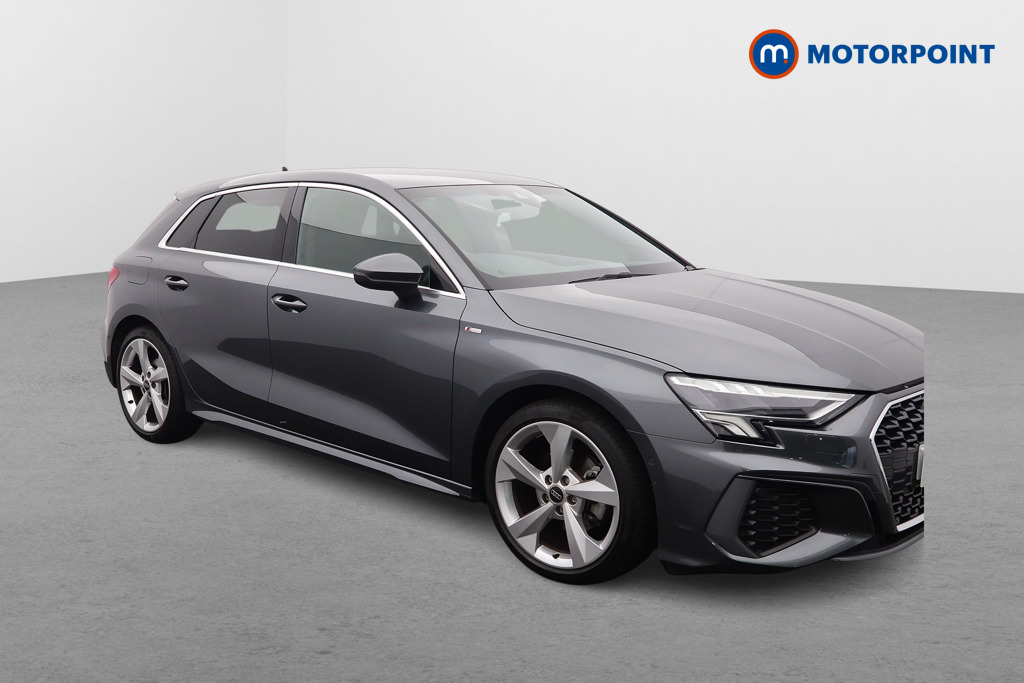 Audi A3 S Line Manual Petrol Hatchback - Stock Number (1659322) - Drivers side front corner