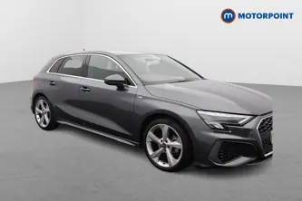 Audi A3 S Line Manual Petrol Hatchback - Stock Number (1659322) - Drivers side front corner