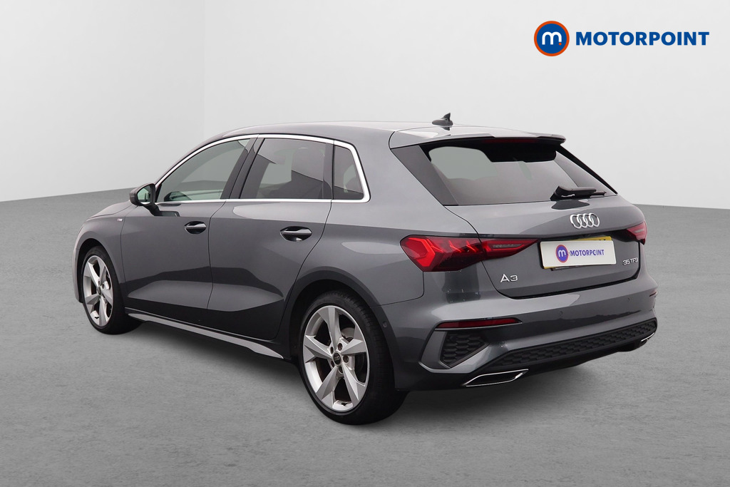 Audi A3 S Line Manual Petrol Hatchback - Stock Number (1659322) - Passenger side rear corner