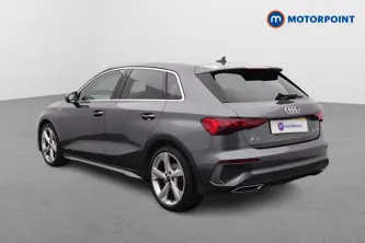 Audi A3 S Line Manual Petrol Hatchback - Stock Number (1659322) - Passenger side rear corner