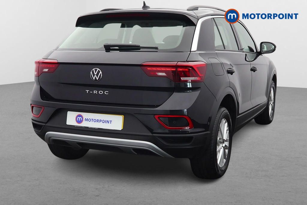 Volkswagen T-Roc Life Manual Petrol SUV - Stock Number (1659414) - Drivers side rear corner