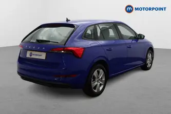 Skoda Scala SE Manual Petrol Hatchback - Stock Number (1660356) - Drivers side rear corner