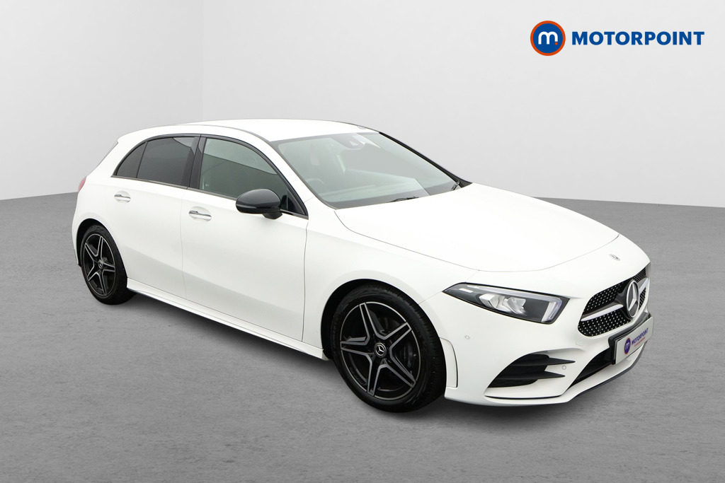 Mercedes-Benz A Class Amg Line Automatic Petrol Hatchback - Stock Number (1660749) - Drivers side front corner