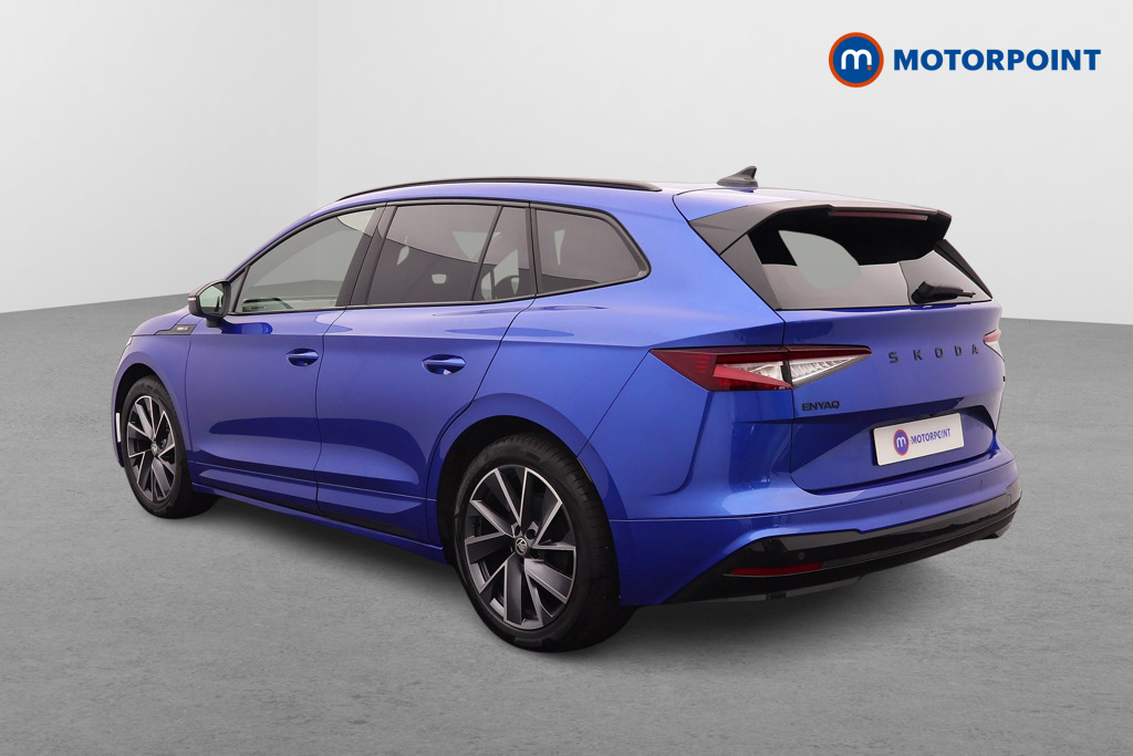 Skoda Enyaq Sportline Plus Automatic Electric SUV - Stock Number (1661446) - Passenger side rear corner
