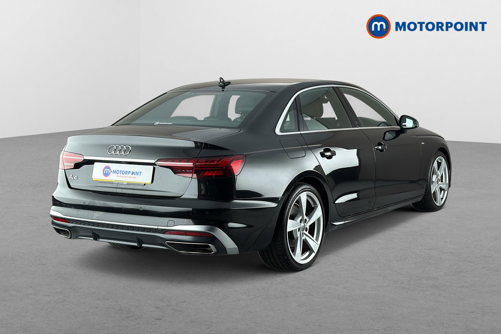 Audi A4 S Line Automatic Petrol Saloon - Stock Number (1661809) - Passenger side rear corner