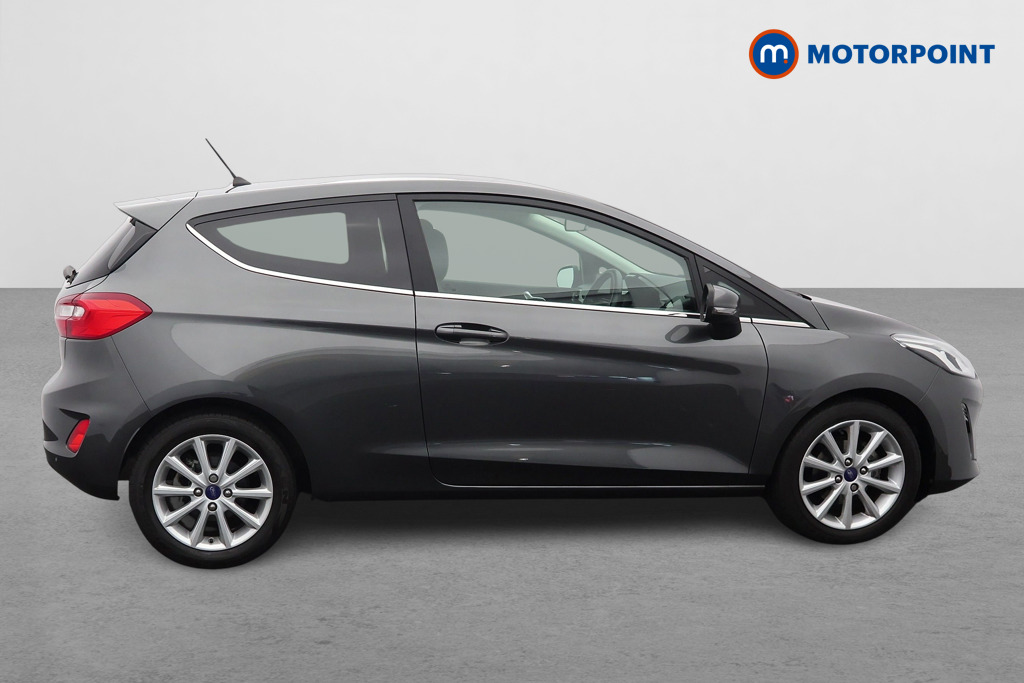 Ford Fiesta Titanium Manual Petrol Hatchback - Stock Number (1662023) - Drivers side