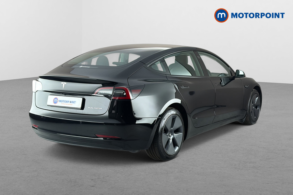 Tesla Model 3 Long Range Automatic Electric Saloon - Stock Number (1662701) - Passenger side rear corner