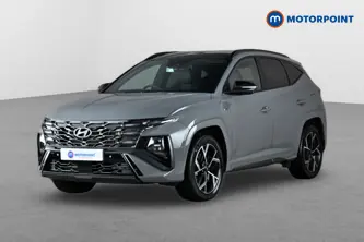Hyundai Tucson N Line S Automatic Petrol-Electric Hybrid SUV - Stock Number (1665182) - Passenger side front corner