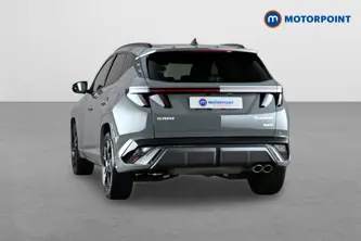 Hyundai Tucson N Line S Automatic Petrol-Electric Hybrid SUV - Stock Number (1665182) - Rear bumper