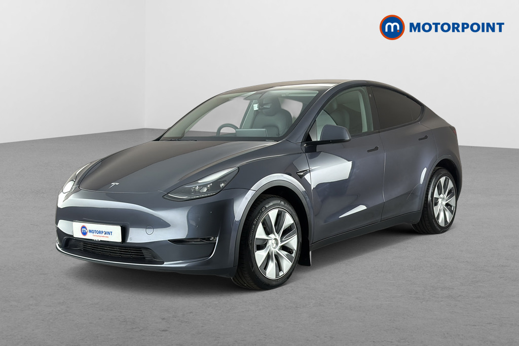 Tesla Model Y Long Range Automatic Electric SUV - Stock Number (1665455) - Passenger side front corner