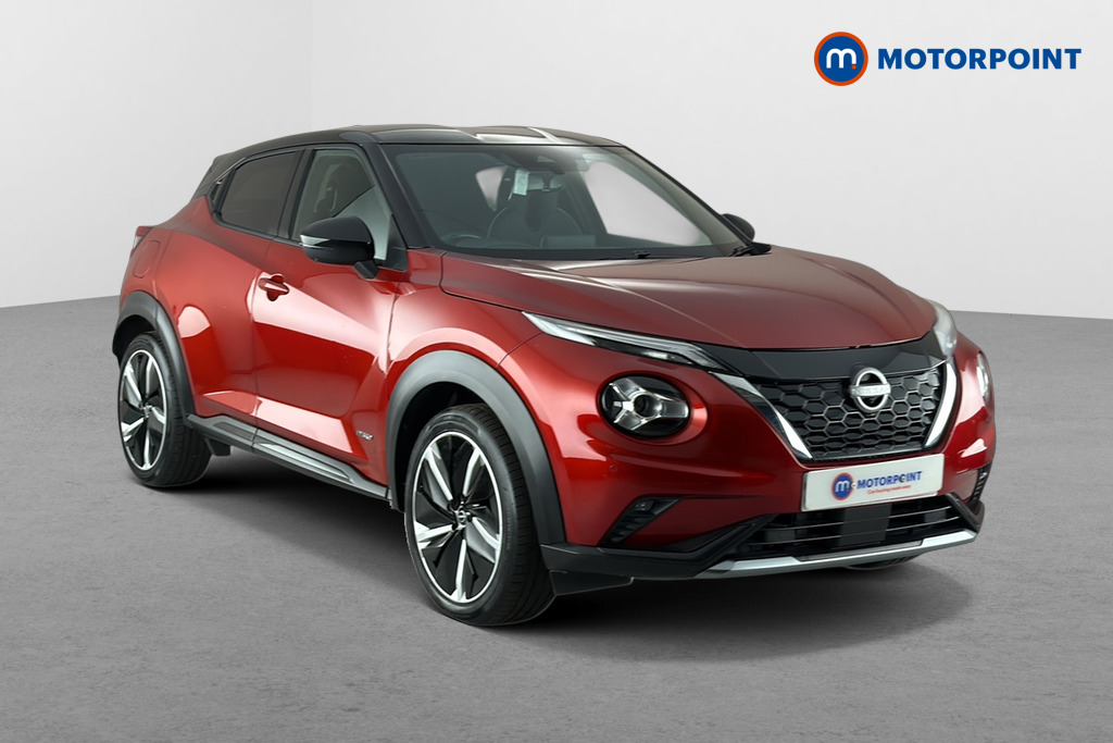 Nissan Juke Tekna-Plus Automatic Petrol-Electric Hybrid SUV - Stock Number (1666373) - Drivers side front corner