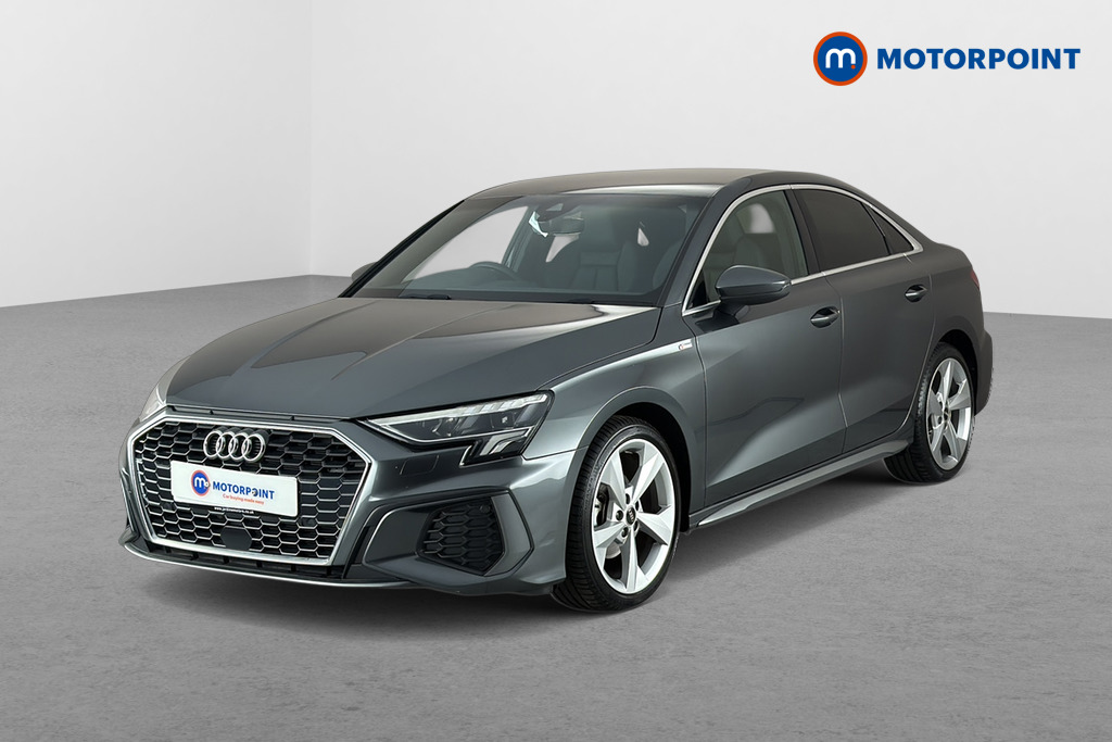 Audi A3 S Line Automatic Petrol Saloon - Stock Number (1666376) - Passenger side front corner