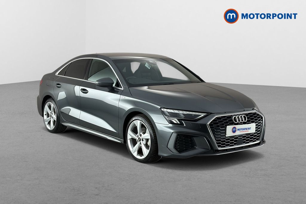 Audi A3 S Line Automatic Petrol Saloon - Stock Number (1666376) - Drivers side front corner
