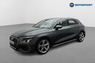 Audi A3 S Line Manual Petrol Hatchback - Stock Number (1657874) - Passenger side front corner