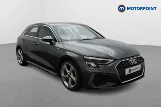 Audi A3 S Line Manual Petrol Hatchback - Stock Number (1657874) - Drivers side front corner