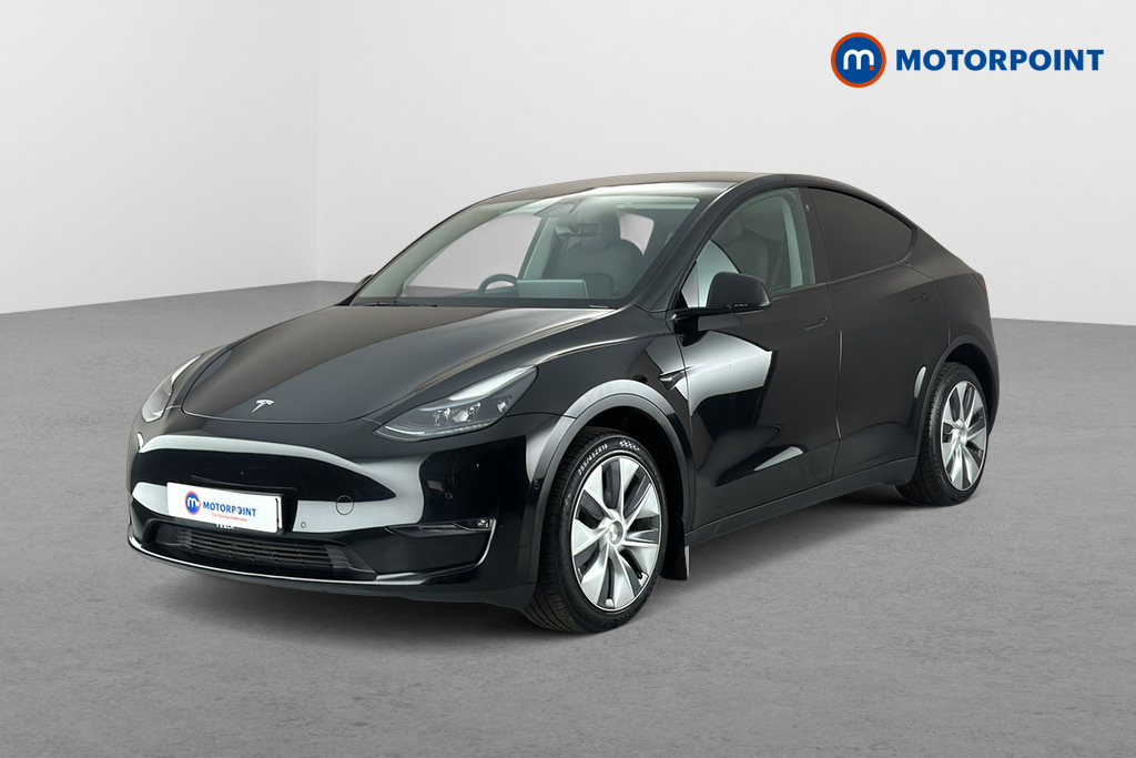 Tesla Model Y Long Range Automatic Electric SUV - Stock Number (1662705) - Passenger side front corner