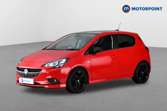 Vauxhall Corsa Sri Vx-Line Nav Black Manual Petrol Hatchback - Stock Number (1663477) - Passenger side front corner