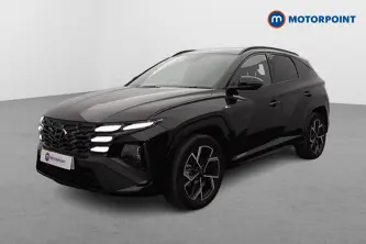 Hyundai Tucson N Line Automatic Petrol-Electric Hybrid SUV - Stock Number (1664357) - Passenger side front corner