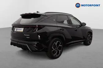 Hyundai Tucson N Line Automatic Petrol-Electric Hybrid SUV - Stock Number (1664357) - Drivers side rear corner