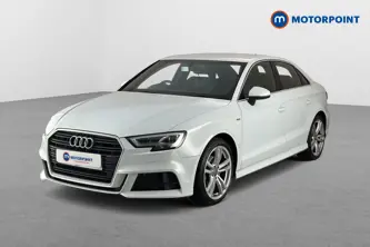 Audi A3 S Line Automatic Petrol Saloon - Stock Number (1665656) - Passenger side front corner
