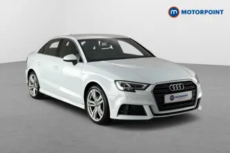 Audi A3 S Line Automatic Petrol Saloon - Stock Number (1665656) - Drivers side front corner