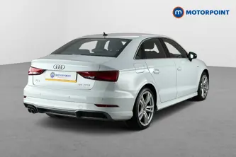 Audi A3 S Line Automatic Petrol Saloon - Stock Number (1665656) - Passenger side rear corner